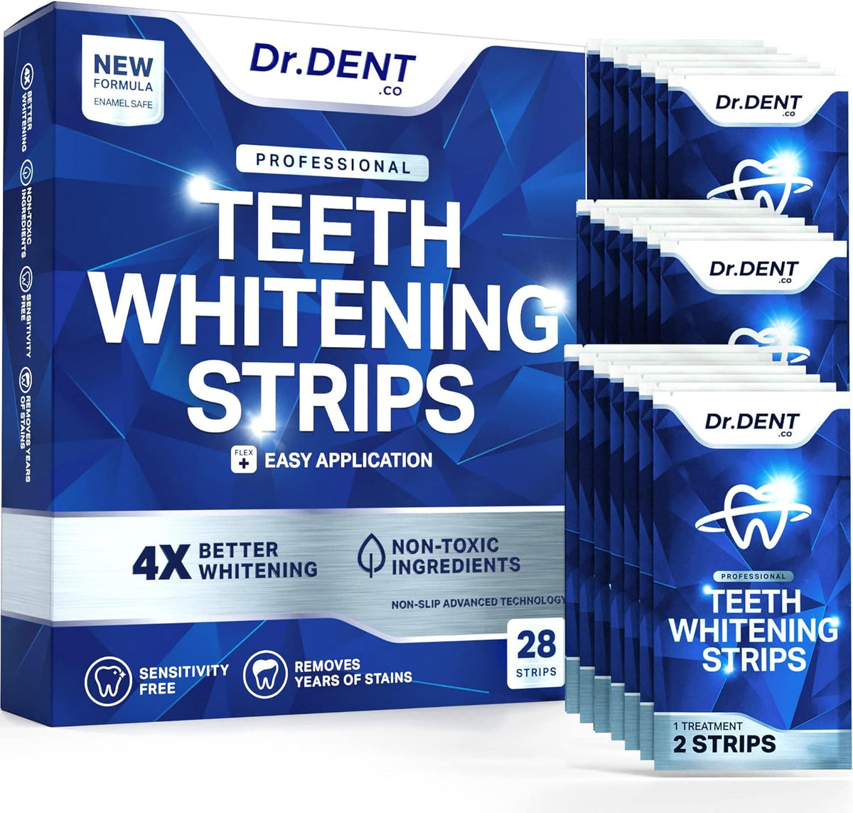 DRDENT Teeth Whitening Strips Radiant Smile™