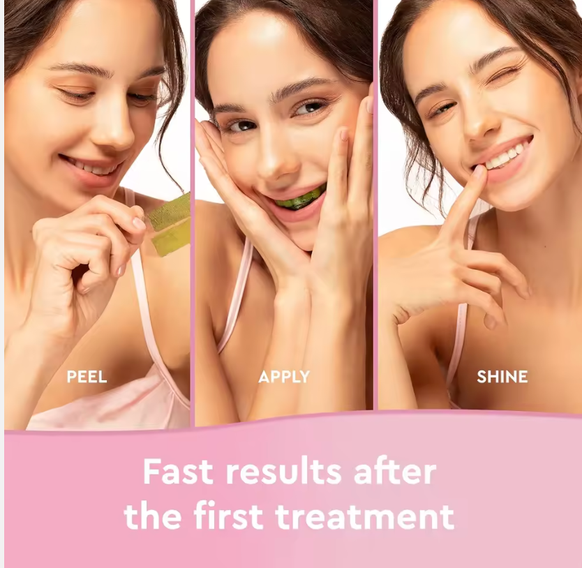 Intensive Plant-Based Whitening Strips – Visible Results From the First Use ⭐️